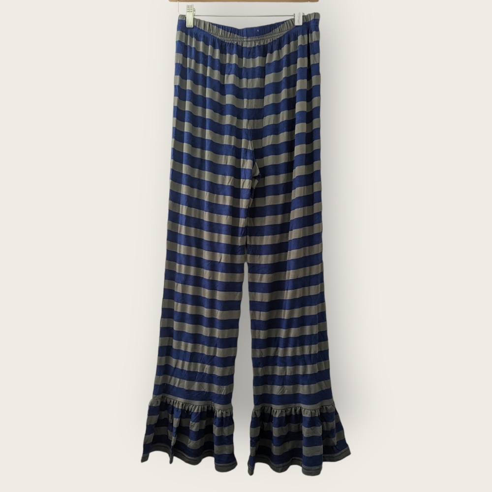 🤎5/$25🤎 Ruffle Gurl Striped Lounge Pants - Picture 3 of 4